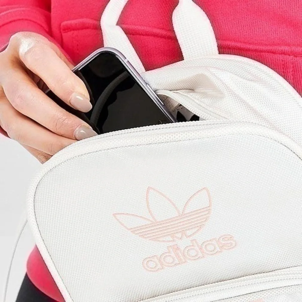 Women’s Adidas Santiago Mini Backpack Orbit Grey - Picture 4 of 10